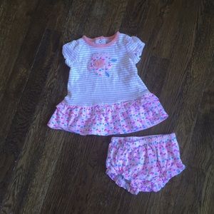 NWOT 0-3 month matching set